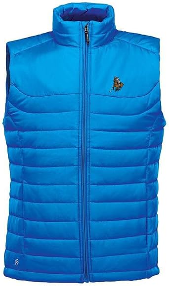 PG Polo Vest Mens Sports - Ultra-Light Puffer Water-Repellent with Zippered Pockets