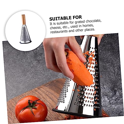 Rallador cónico de acero inoxidable con mango Amosfun miniatura 6