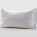 BELLLAND Adjustable Bed Pillows for Sleeping & Reading, Side Back Stomach Sleeper Pillow with Shredded Memory Foam My Neck Pain Relief Hypoallergenic bamboo cover, Queen Size