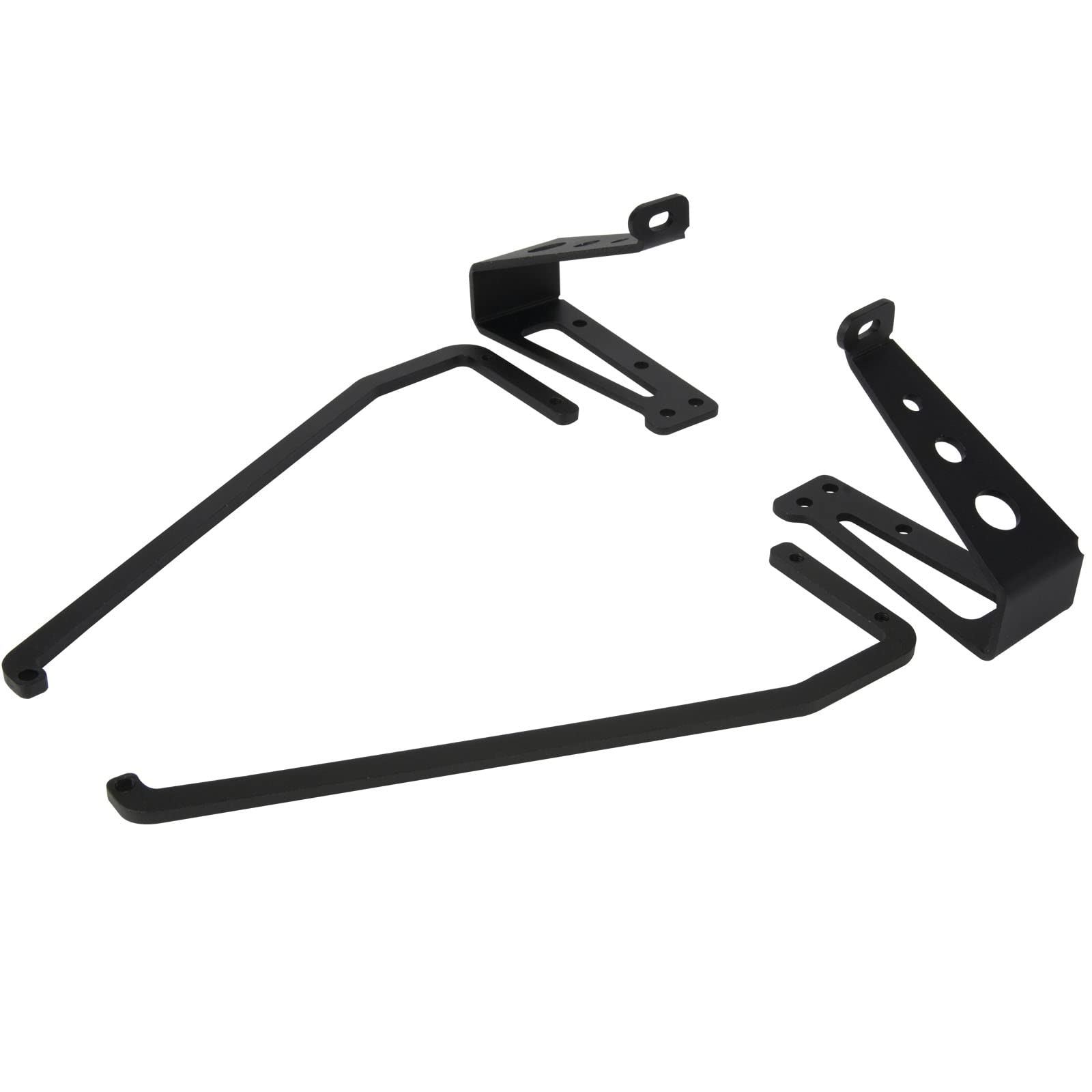 HOBOHY Aluminum Alloy Left/Right Side Bumper for Tamiya RC Car Grsshopper Hornet Chassis Upgrades Replace Parts