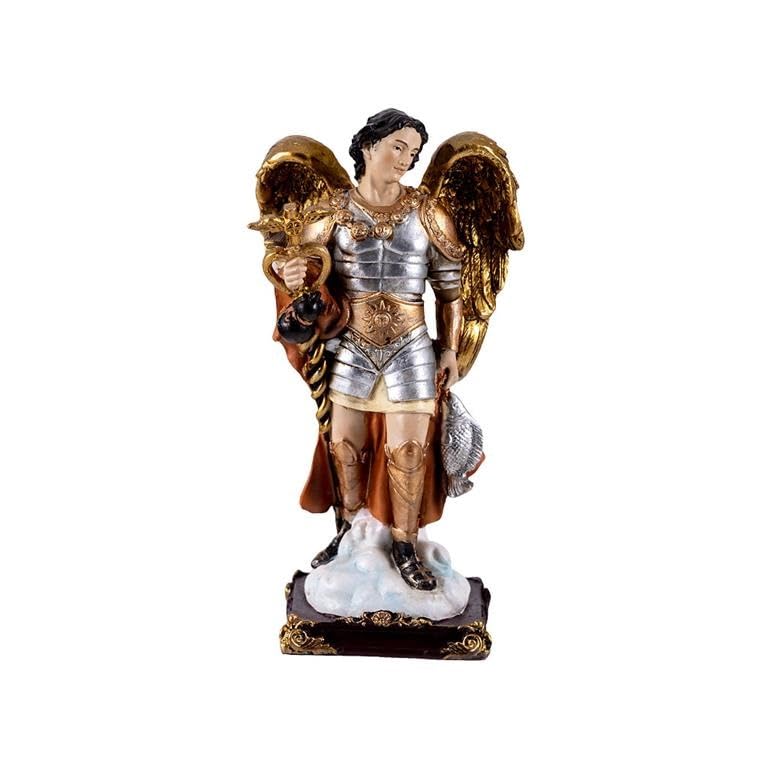 Ya en mundofriki.es: DRW Figura Arcangel San Rafael con Armadura Resina Pintada a Mano 13 cm