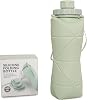 Urban Badger Laguz Foldable Mat, Silicone Foldable, Water Bottle, Reusable, Portable, Foldable Water Bottle