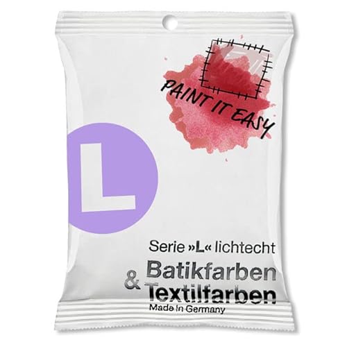 NEU PAINT IT EASY Batikfarbe/Färbefarbe Pulver, 10 g, Lila
