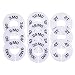 Blulu 10 Pack Clothing Rack Size Dividers Round Hangers Dividers