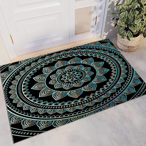 Tapis antidérapant lavable pour sécuriser et décorer le salon - 4