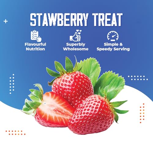 Image of 8:00 AM Corn Flakes Strawberry 300 Gram (Pack Of 3), Golden Corns & Strawberry, No Cholesterol, Trans Fat, Artificial Additives, Iron & Calcium, Crunchy & Nutritious Breakfast Cereal