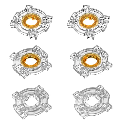 Image of Ruimou 6Pcs Octagonal /Round /Square 8 Ways Restrictor Gate Arcade Compatible with Sanwa GT-Y JLF Joystick Fight Stick