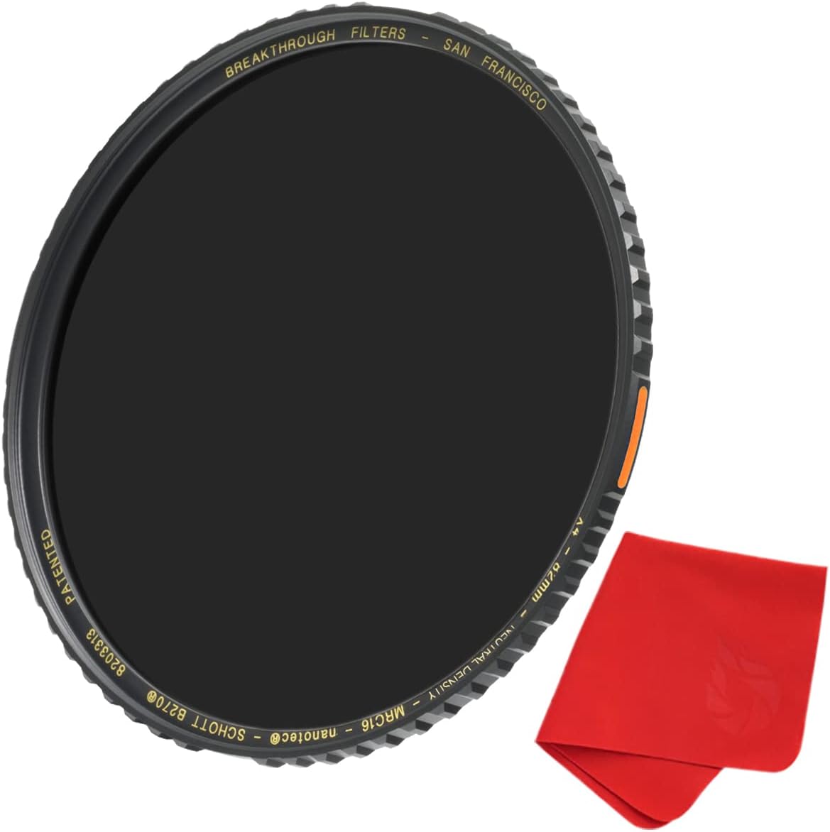 Breakthrough Photography 58mm X4 10-Stop Fixed ND Filter for Camera Lenses Neutral Density Professional Photography Filter, MRC16, Schott B270 Glass, Nanotec, Ultra-Slim, WeatherSealed