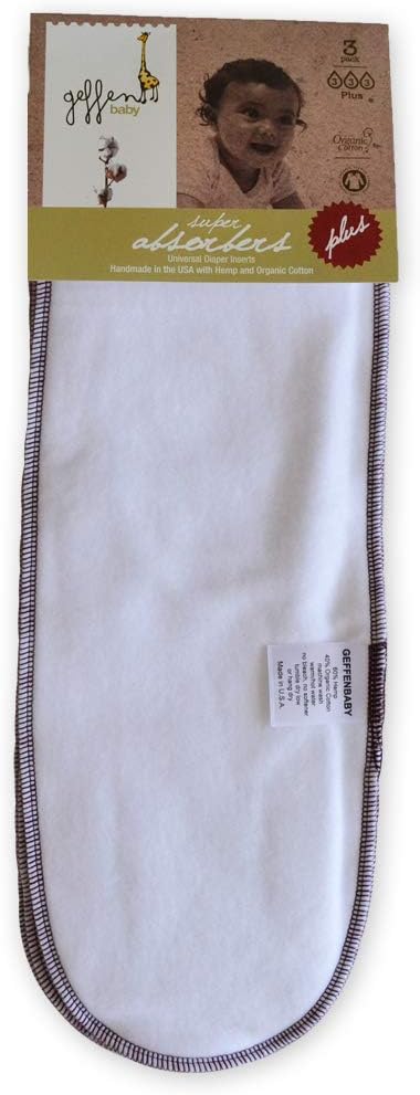 Geffen Baby Super Absorbers Plus Diaper Inserts (12, Count)