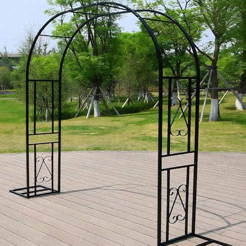 Arche de Jardin en métal contre l'affaissement des plantes