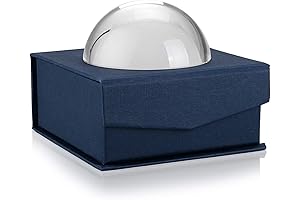 Sumnacon Crystal Magnifying Glass Dome -4'' Crystal Magnifier Dome