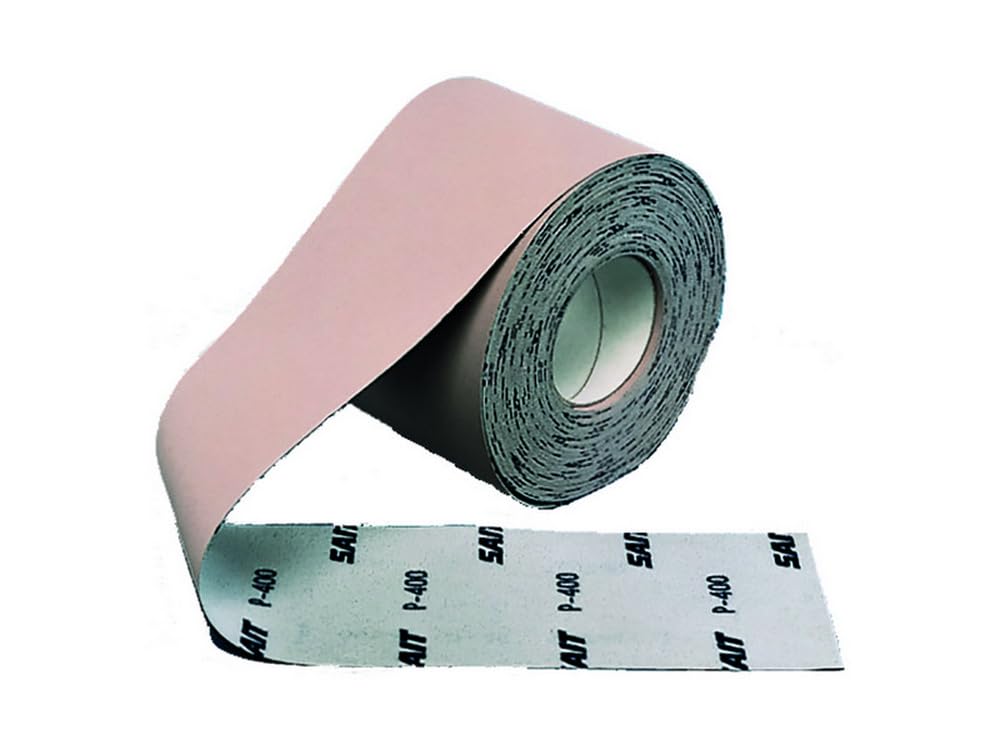 1ROTOLO CARTA ABRASIVA VELCRATA RI-SAITAC-VEL 3S mm. 115x25 mt. grana 180 NextradeItalia Mod.FERX.VITRWTLL