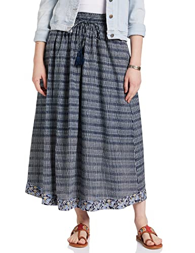 Image of Amazon Brand - Myx Cotton A-Line Skirt