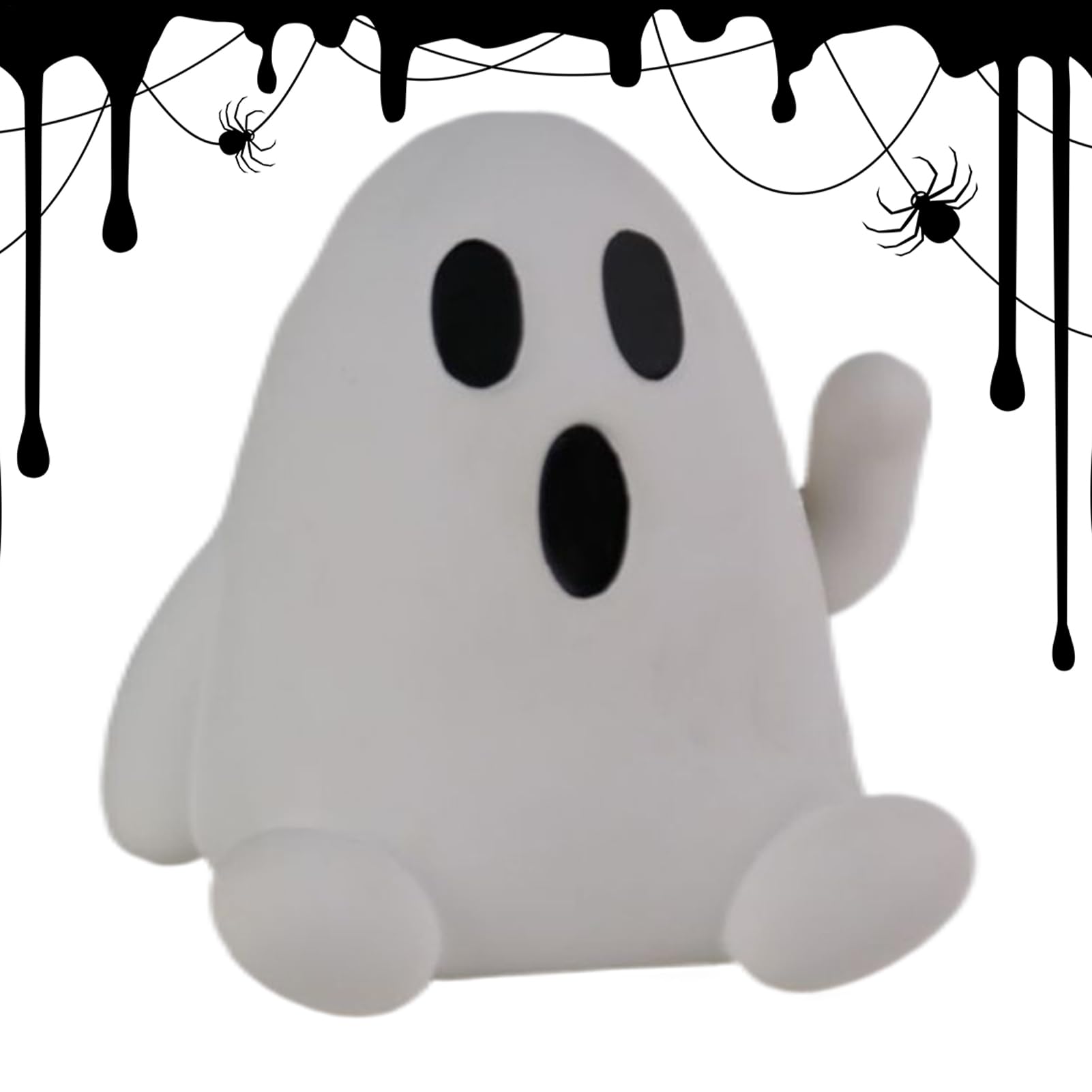 Statue d'Halloween fantôme pour remplacer les décors tristes et figés