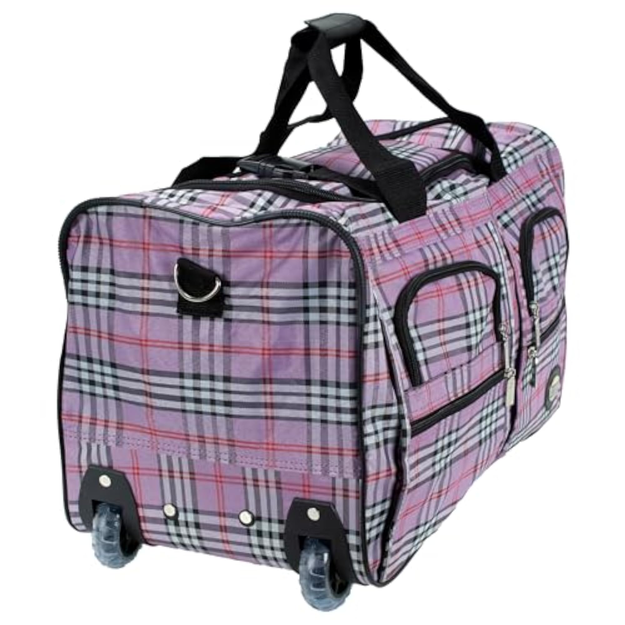 Rolling Duffel Bag, Black, 22"