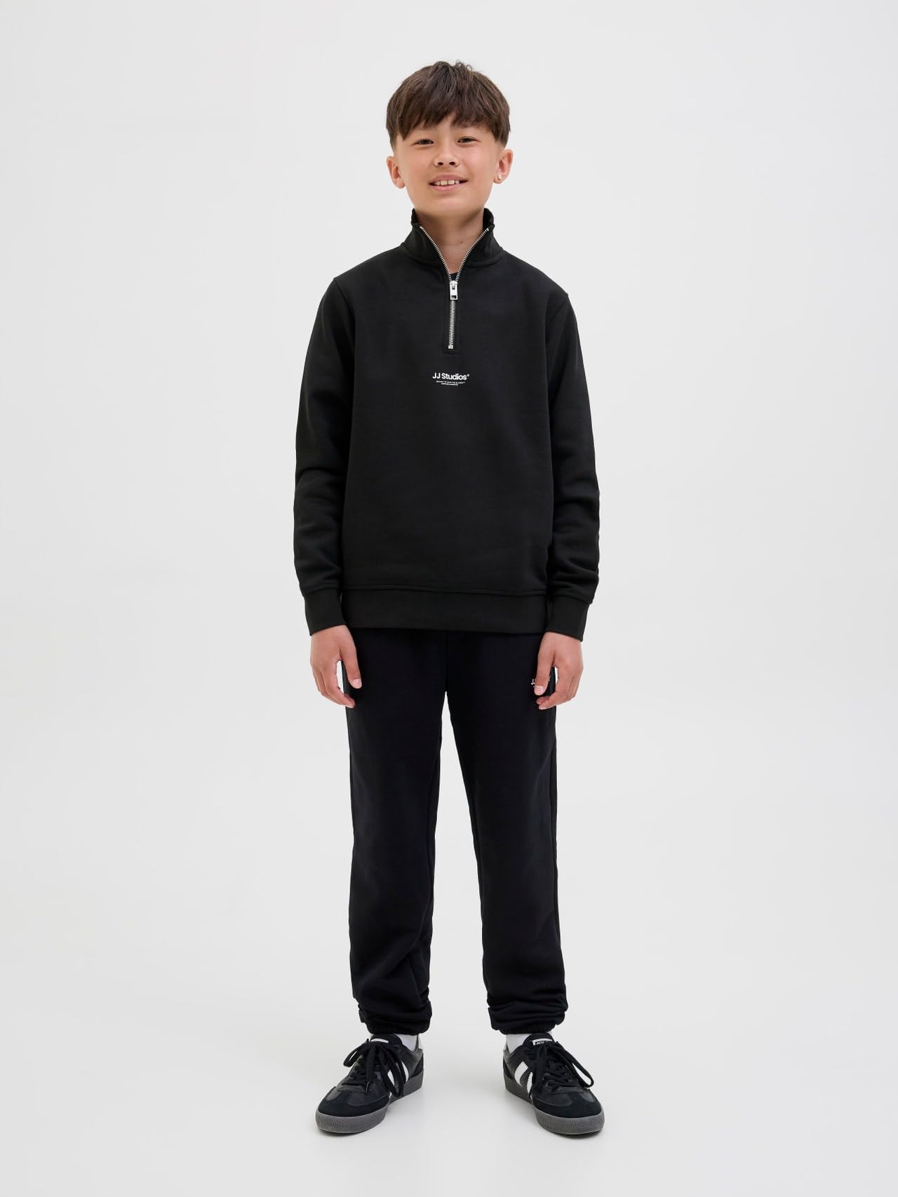 JACK & JONES Herren Jjesoho Sweat Quarter Zip Hn Noos Jnr Jjesoho Sweat Quarter Zip Hn Noos Jnr (1er Pack)