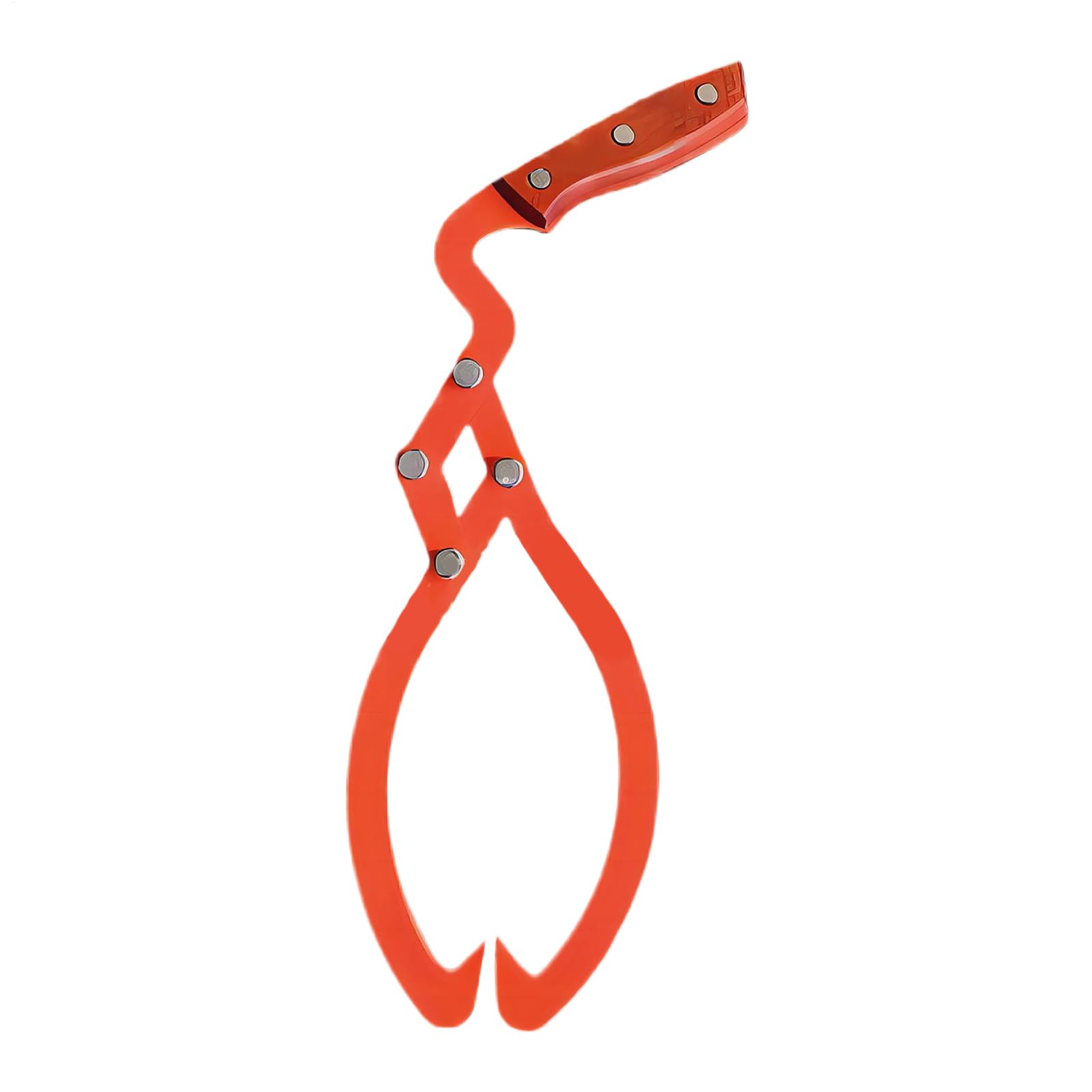 Gancho Para Troncos | Herramienta Ergonómica De Acero Inoxidable 50 Centímetros | Tenazas para el Levantamiento de Troncos | Para Jardín, Silvicultura, Ramas, Exterior, Camiones, Quads y