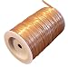 Gold Metallic Raffia Ribbon, 1/4" X 100 Yards