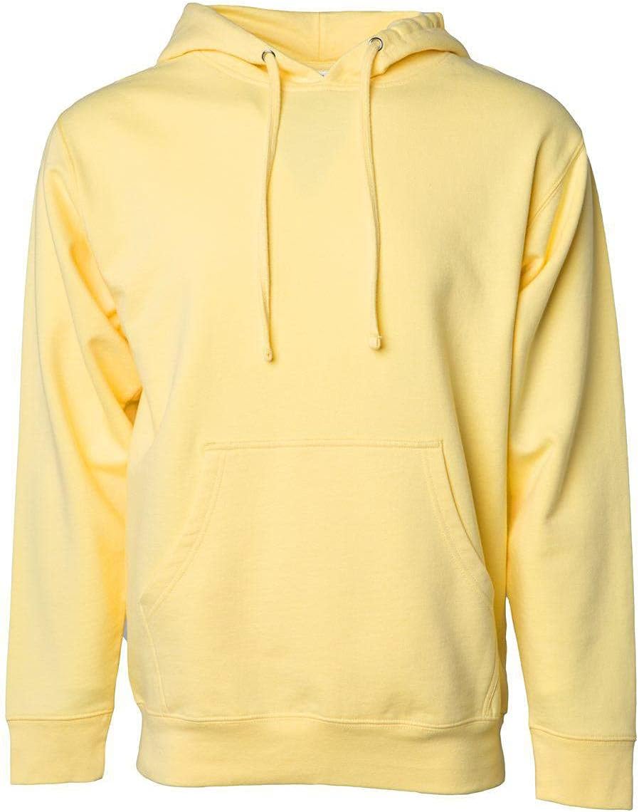 Independent Trading Co. - Midweight Hooded Sweatshirt - SS4500 - S - Light Yellow - Image 2
