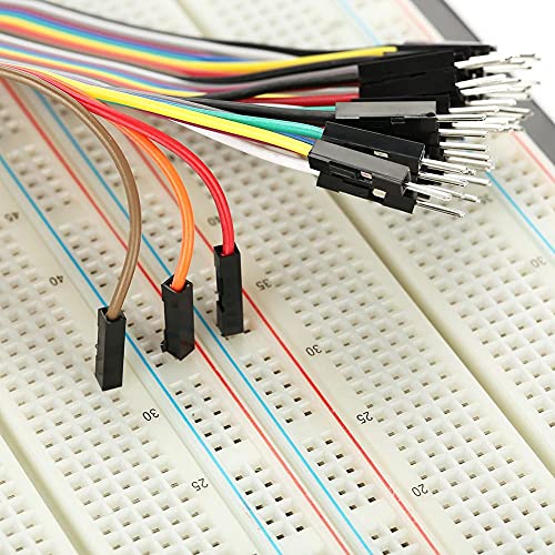 MMOBIEL 3 Piezas 830 circuitos de prototipos de Placas de circuitos Integrados de Pruebas sin soldaduras Compatible con Raspberry Pi 2 3 4. Bloques de conexión de distribución de ProtoShield