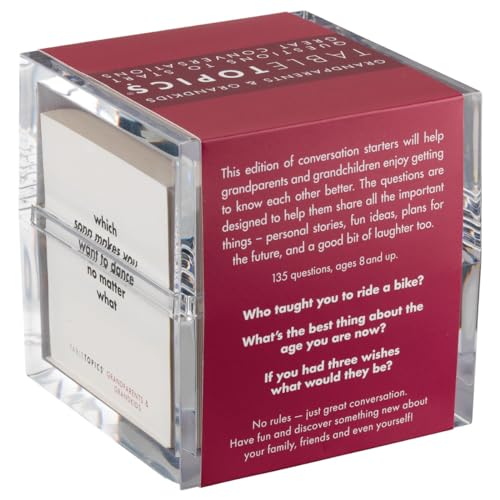 Tabletopicsgrandparentsgrandkids135funconversationcardstoconnectwithyourfamilycreatenewlastingmemoriesexplorenewtopics Urban Country Home Decor Tabletopics grandparents grandkids 135 fun conversation cards to connect with your family create new lasting memories explore new topics urban country home decor