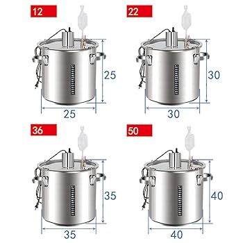 Amazon｜Sariny ステンレス 発酵タンク 大容量 発酵容器