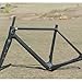 Carbon Matt Bike Bicycle Thru Axle Flat Mount Frame Fork BB86 / BSA Frameset 50/53/55/57/59cm(BSA,59cm)