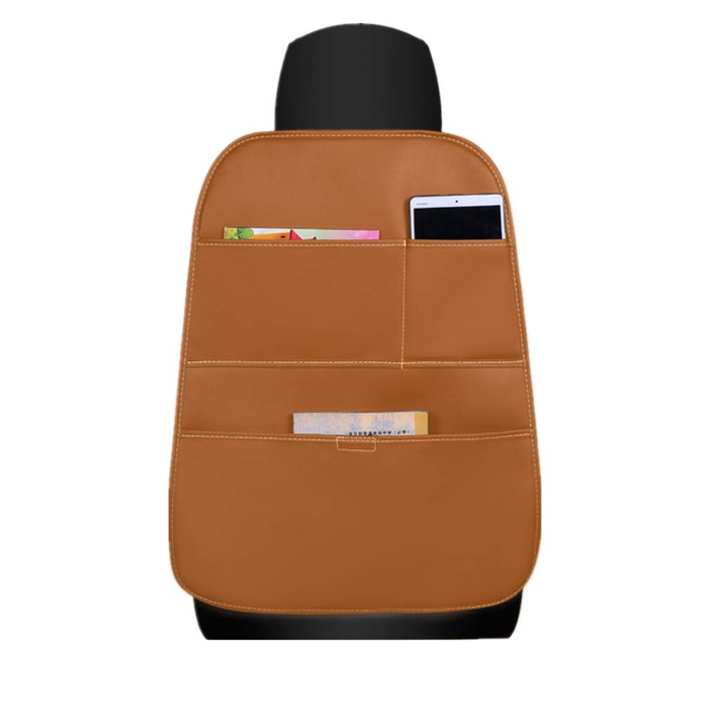 Car Seat Organiser Car Seat Organiser Kids Car Storage Kids Car Seat Organiser Car Organisers For Kids Back Seat Car Organiser Car Backseat Organiser Brown,One Size