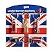 BOHS London Souvenir Gift - British Cultural Icons Landmark Die-cast Keychain Keyring - Small Metal Miniature Model (5 pcs)