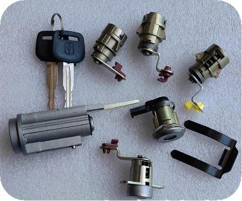 Cylinder Key Set compatible with Toyota Hiace 1989-1994 Lh1,Rzh10,11,125,135,15