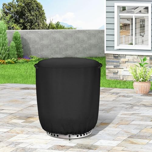 Housse brasero ronde imperméable et bâche de jardin extérieure