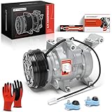 A-Premium Air Conditioner AC Compressor with Clutch Compatible with Mazda 3 2004-2009, 3 Sport 2009, 5 2006-2010, 2.0L 2.3L