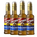 Torani Syrup, Salted Caramel, 12.7 Oz, 4Count
