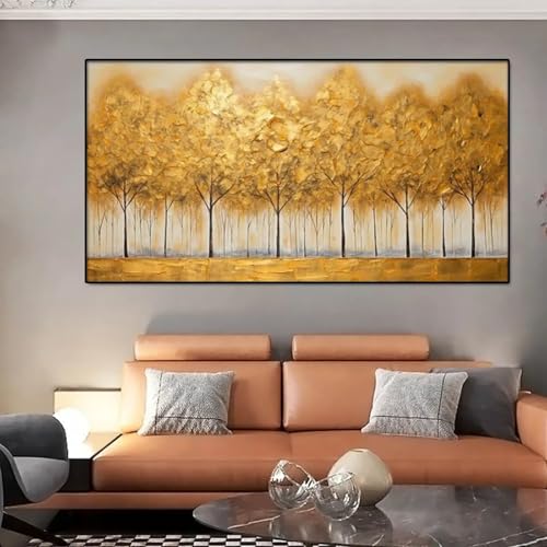 Images d'art sur toile paysage d'arbres 60x120cm : affiches abstraites de qualité