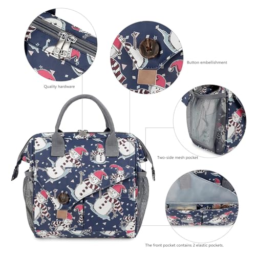Sac à langes portable et compartimenté pour le change de bébé - 6