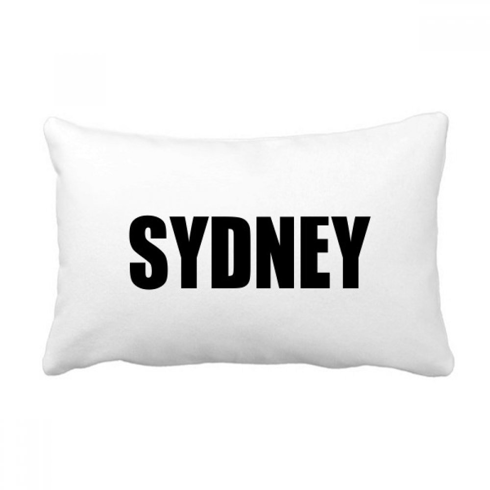 Coussin Sydney Australie oreiller lombaire 40x60 cm multicolore pour decoration canape de salon