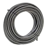 HydroMaxx Non Metallic Flexible PVC Electrical Conduit - Black - 2' Dia x 100 ft