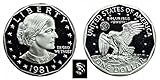 1981 S Susan B. Anthony Type 1 Proof Dollar Dollar Perfect Uncirculated US Mint