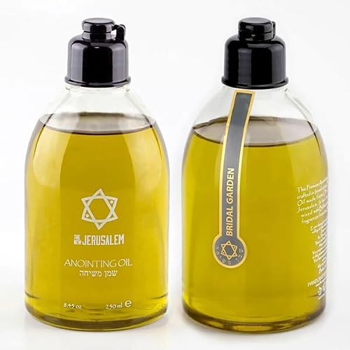 Miniatura 49 de Aceite de unción de incienso y mirra de Israel, botellas de aceites espirituales sagrados de Jerusalem Blessed, hechas a mano con ingredientes