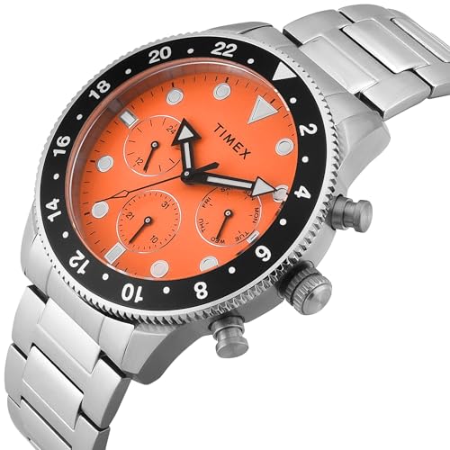 Image of TIMEX Analog Watch for Man with Round Dial & Water Resistant Men's Wrist Watches