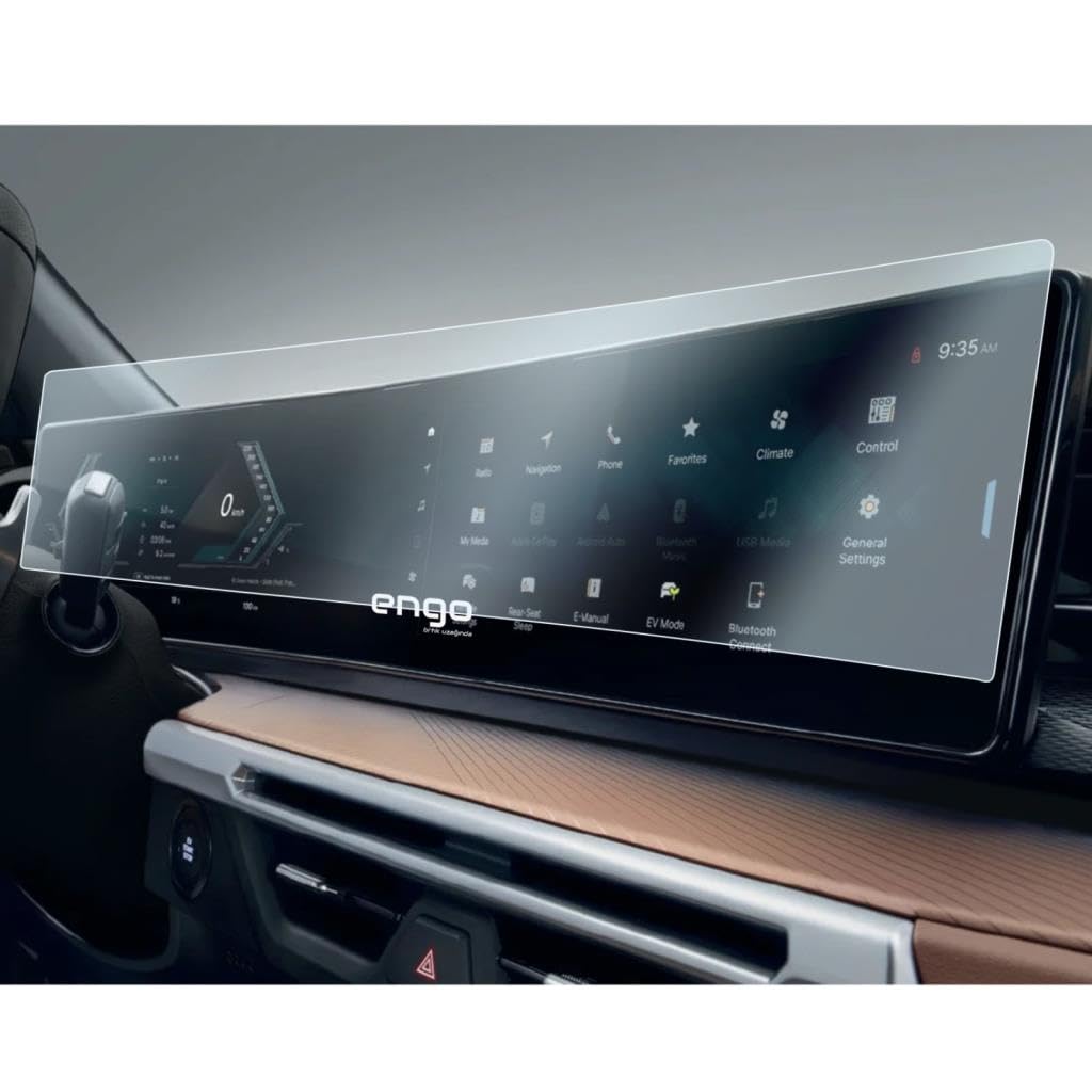 Engo Ssangyong Actyon 12.3 İnç İle Uyumlu Ekran Koruyucu Multimedya Gösterge