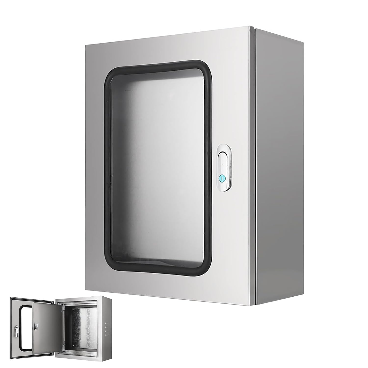 Caja eléctrica de pared bloqueable contra humedad y accesos externos