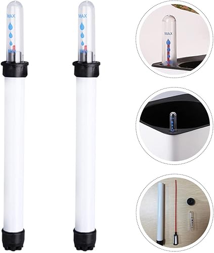 Miniatura 4 de YARNOW Medidores de agua para jardinería, hidropónicos, recordatorio de hidroponía, medidor de escasez, plantas, sonda de invernadero, nivel de flor