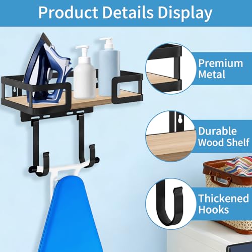 Ironing-Board-Hanger-Wall-Mount-with-Iron-Holder-for-T-and-Y-Legs-Heavy-duty-metal-design-keeps-your-ironing-area-organized-Space-saving-storage-solution-fits-T-and-Y-leg-ironing-boards