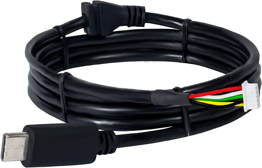 Sacriti Usb Type C Cable For Mantra Mfs100 Fingerprint Scanner (Black) (B0CQWS3ZJD) Amazon Price History, Amazon Price Tracker