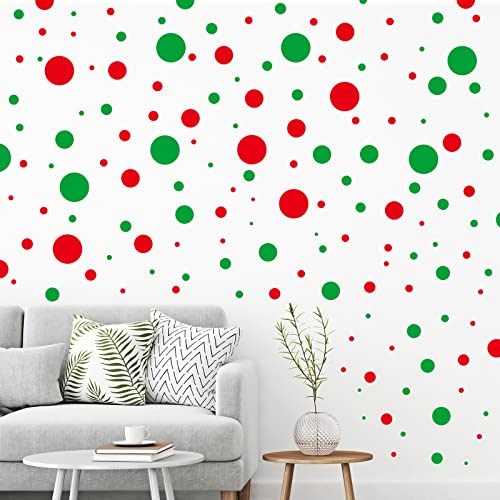 Zonon 264 Pcs Polka Dot Wall Decals for Classroom Decor Kids Circle Wall Sticker Vinyl Peel and Stick Colorful Removable for Nursery Bedroom Playroom...
