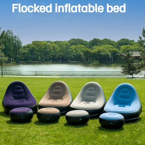 Sofá inflable rápido ideal para viajar y relajarse en la playa 4