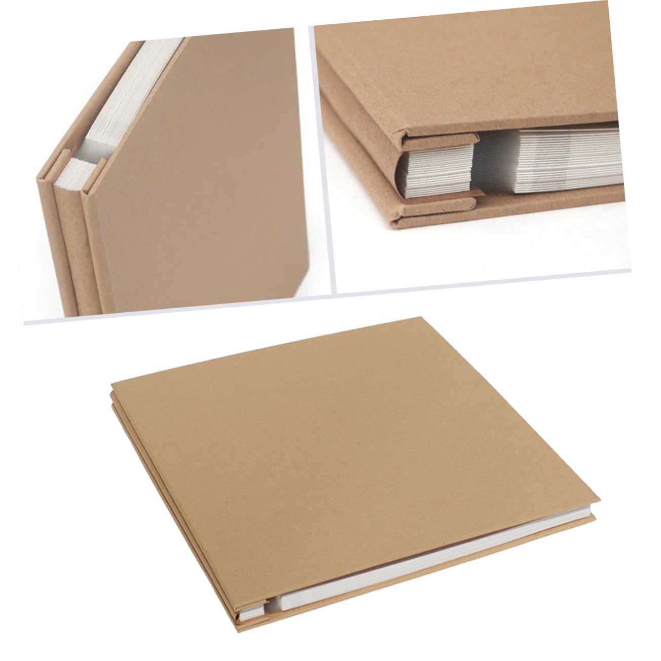 20hojas Álbum De Fotos Autoadhesivo De Papel Kraft Para Scrapbooking Para Viajes Aniversarios Día Del Padre y Eventos Especiales