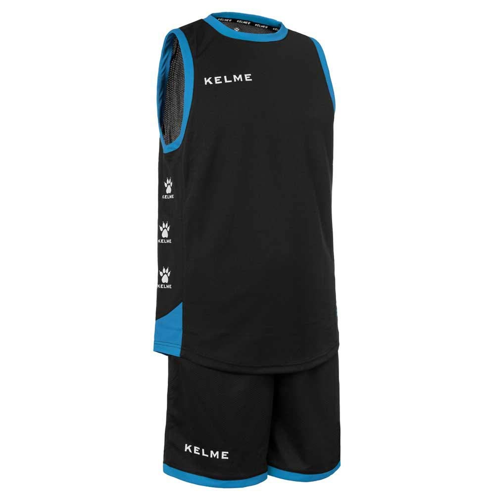 KELME Equipación De Baloncesto Vitoria Blanco Y Rojo
