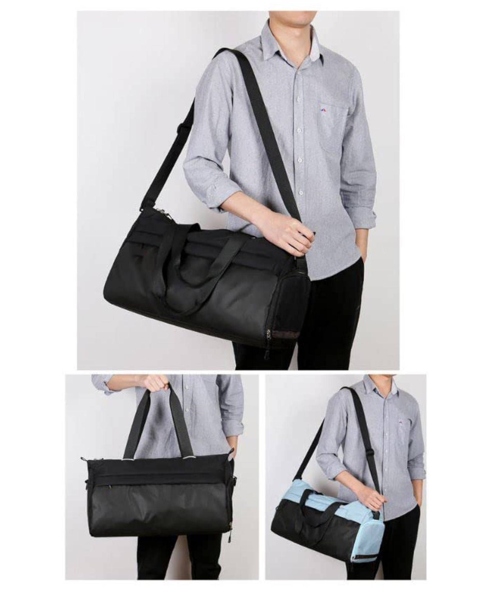 Dry Wet Separated Weekend Duffle Bag